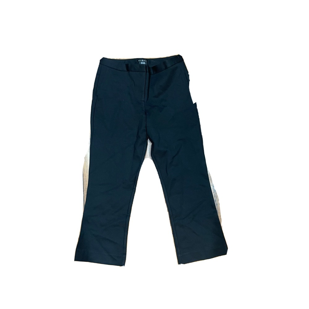 Max & Mia Black Slack Capri Pants Size XS‎